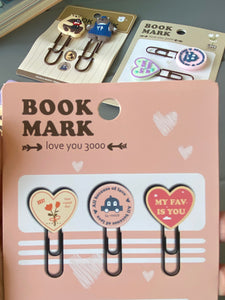 Pack Of 3 & 2 Assorted Bookmarks