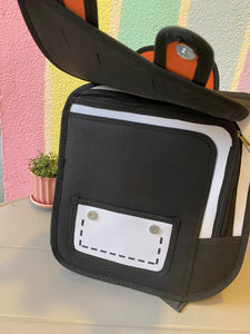 Cute 2D Drawing Student Backpack