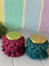 Load image into Gallery viewer, Macrame Set Of 2 Jars
