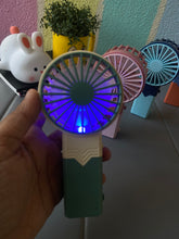 Load image into Gallery viewer, Mini Hand Fan With Light
