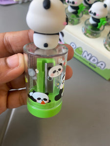 Panda Transparent Silicon Sharpener