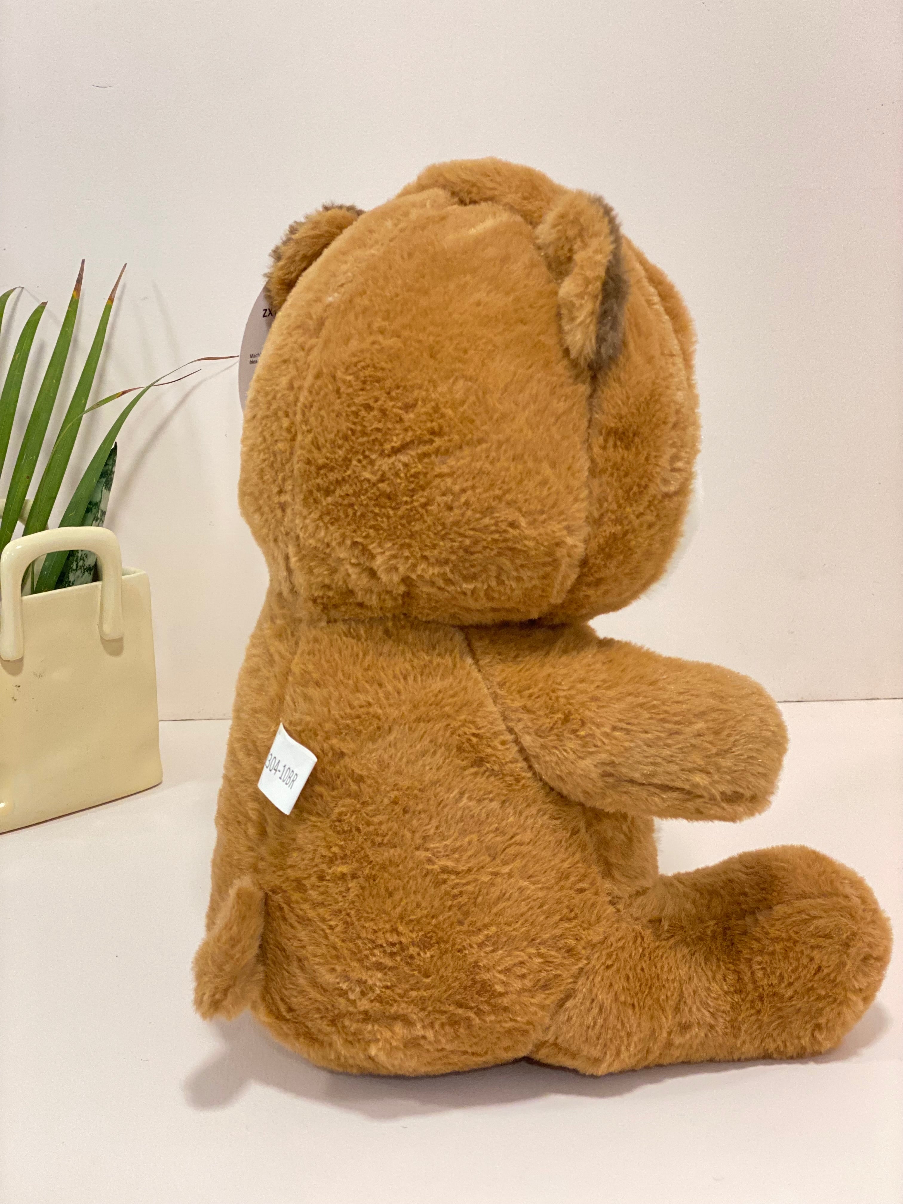Cute Bear Capybara Plush Toy with Mini Backpack – Soft Stuffed Animal for Kids & Adults | Unisex Gift