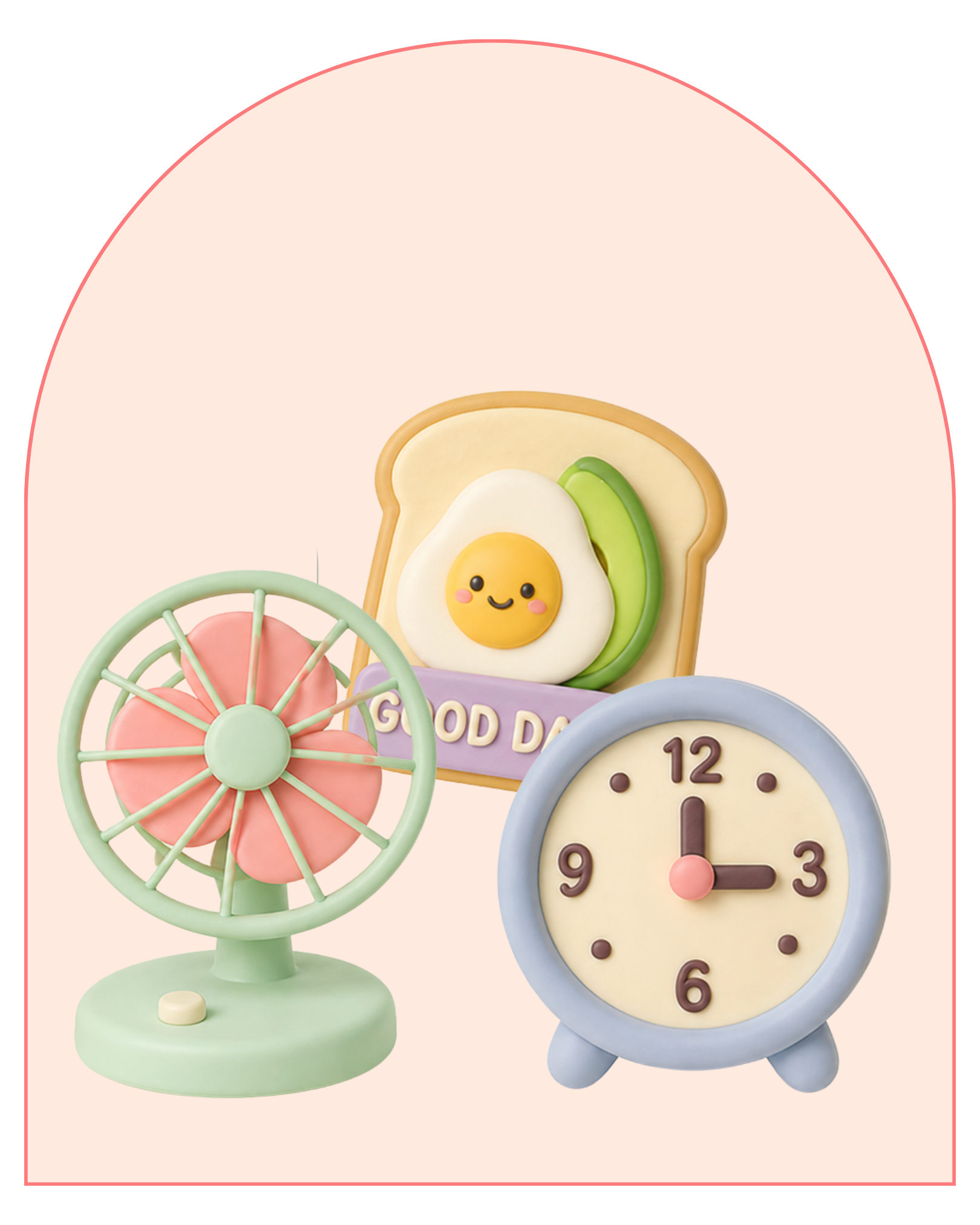 Clocks | Fridge Magnet | Fan