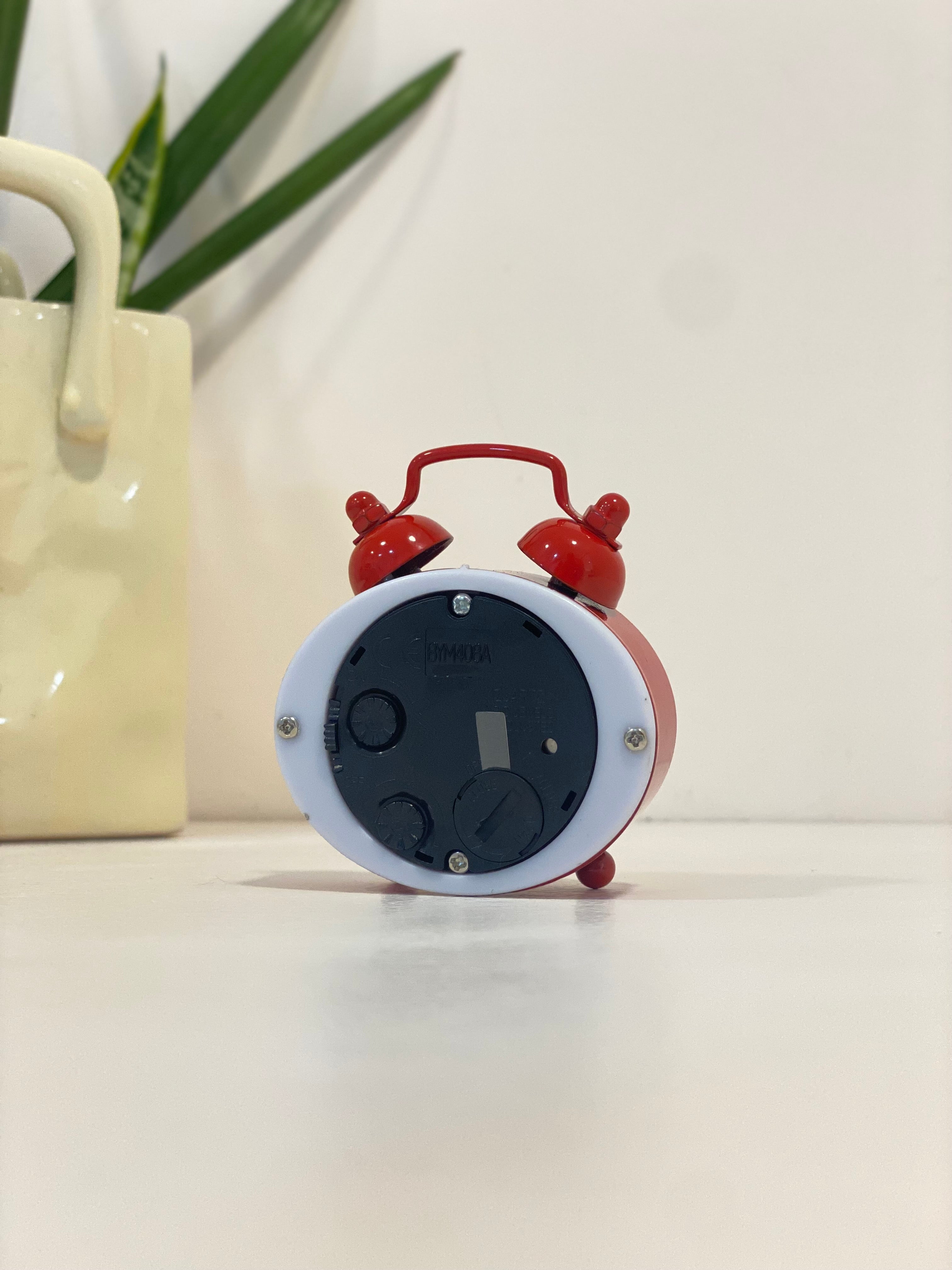 Mini Retro Twin Bell Alarm Clocks – Cute & Colourful Desk Decor