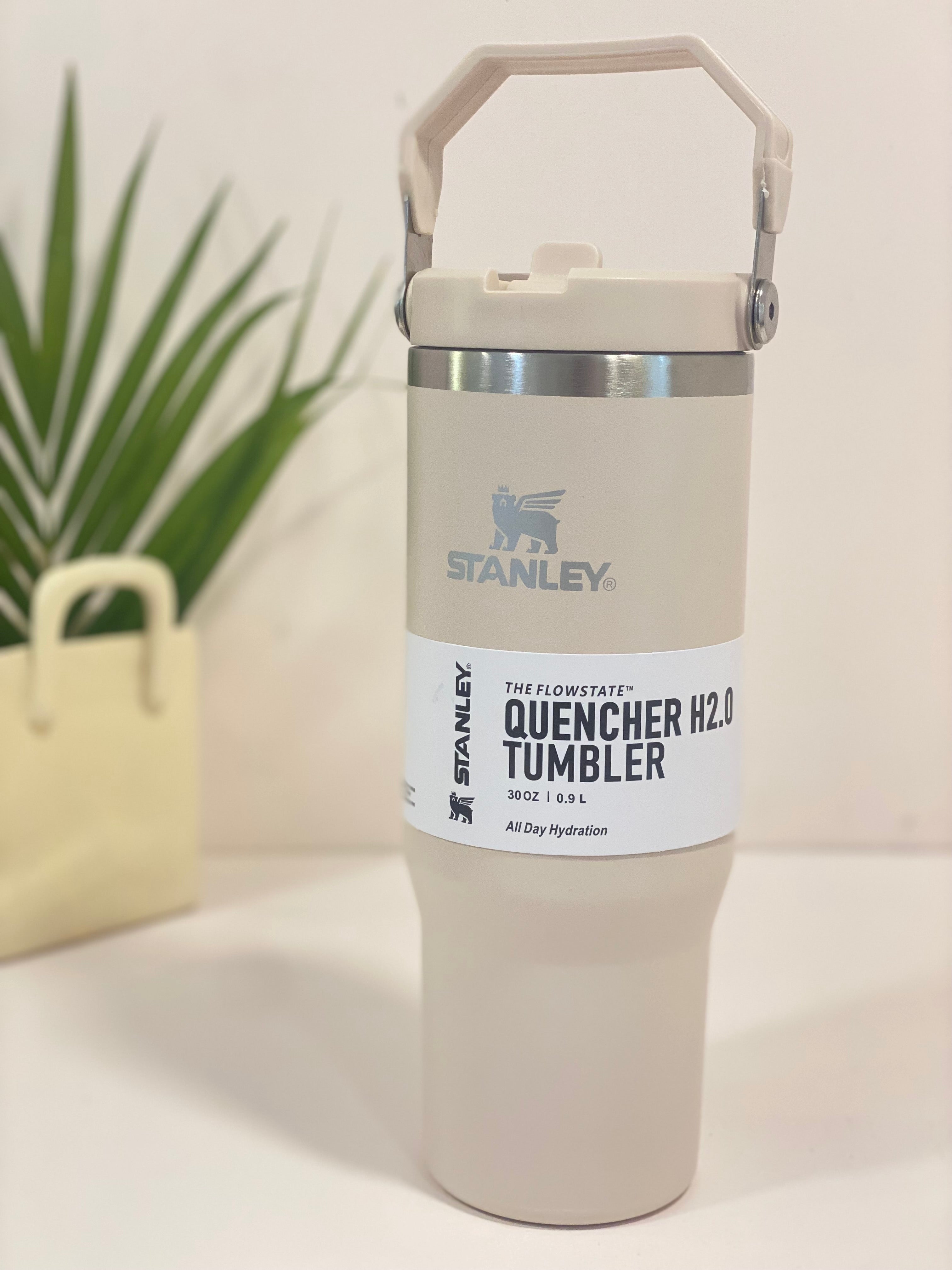 Stanley Quencher H2.0 FlowState Tumbler – 30 oz Insulated Hydration Sipper with Handle & Straw