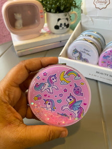 Liquid Glitter Cosmetic Mirror