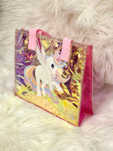 Load image into Gallery viewer, Unicorn Shiny Small Tote Bag
