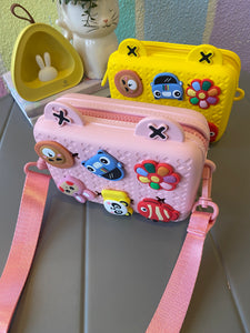 Cute Cartoon Soft Silicon Sling Bag