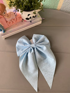 Pastel Colour Big Bow Hair Clip