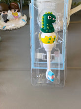 Load image into Gallery viewer, Dino Baby toothbrush
