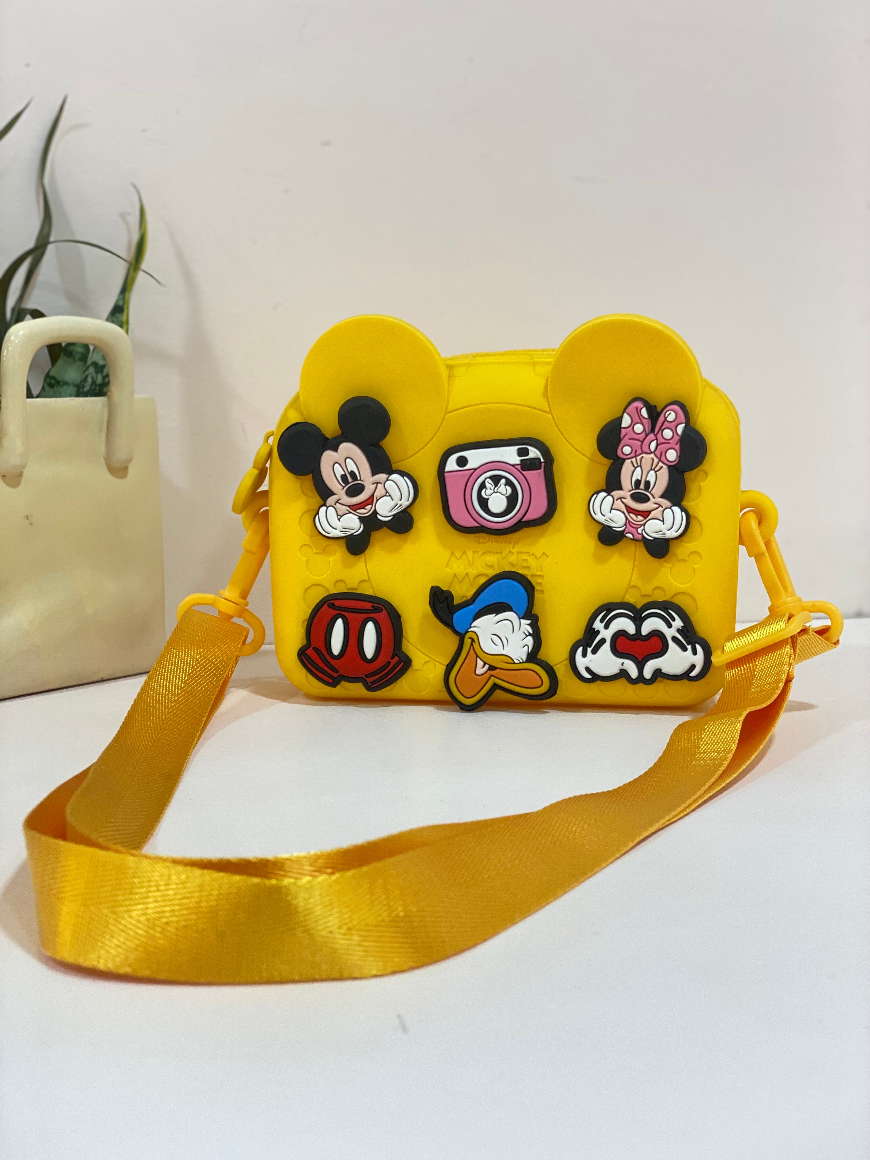 Cartoon-Inspired Silicone Bags With Fun 3D Character Charms