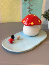 Load image into Gallery viewer, Mushroom Mug &amp; Plate Set
