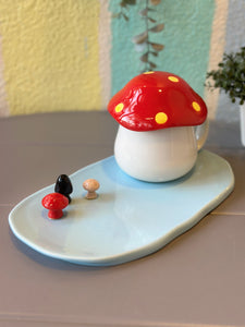 Mushroom Mug & Plate Set