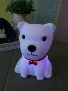 Cute Puppy Silicon Touch Lamp