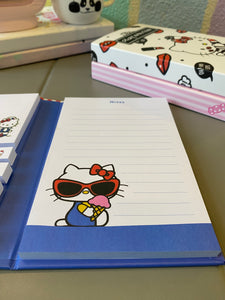 Cute Kitty Sticky Notes Set