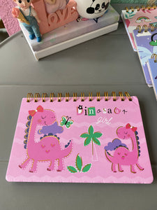 Dino & Unicorn Spiral Diary Planner