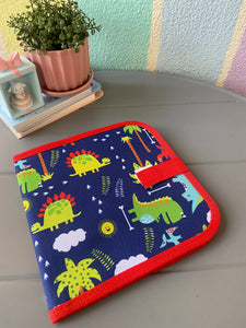 Dino Print Foldable Blackboard