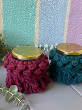 Load image into Gallery viewer, Macrame Set Of 2 Jars
