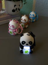 Load image into Gallery viewer, Mini Panda LED Keychain
