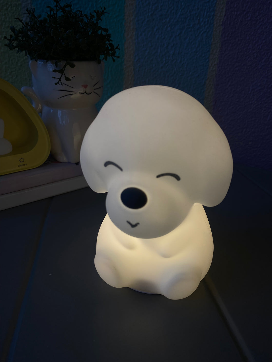 Cute Dogy Silicon Touch Lamp