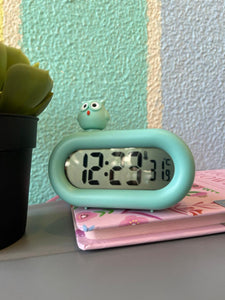 Owl Digital Clock