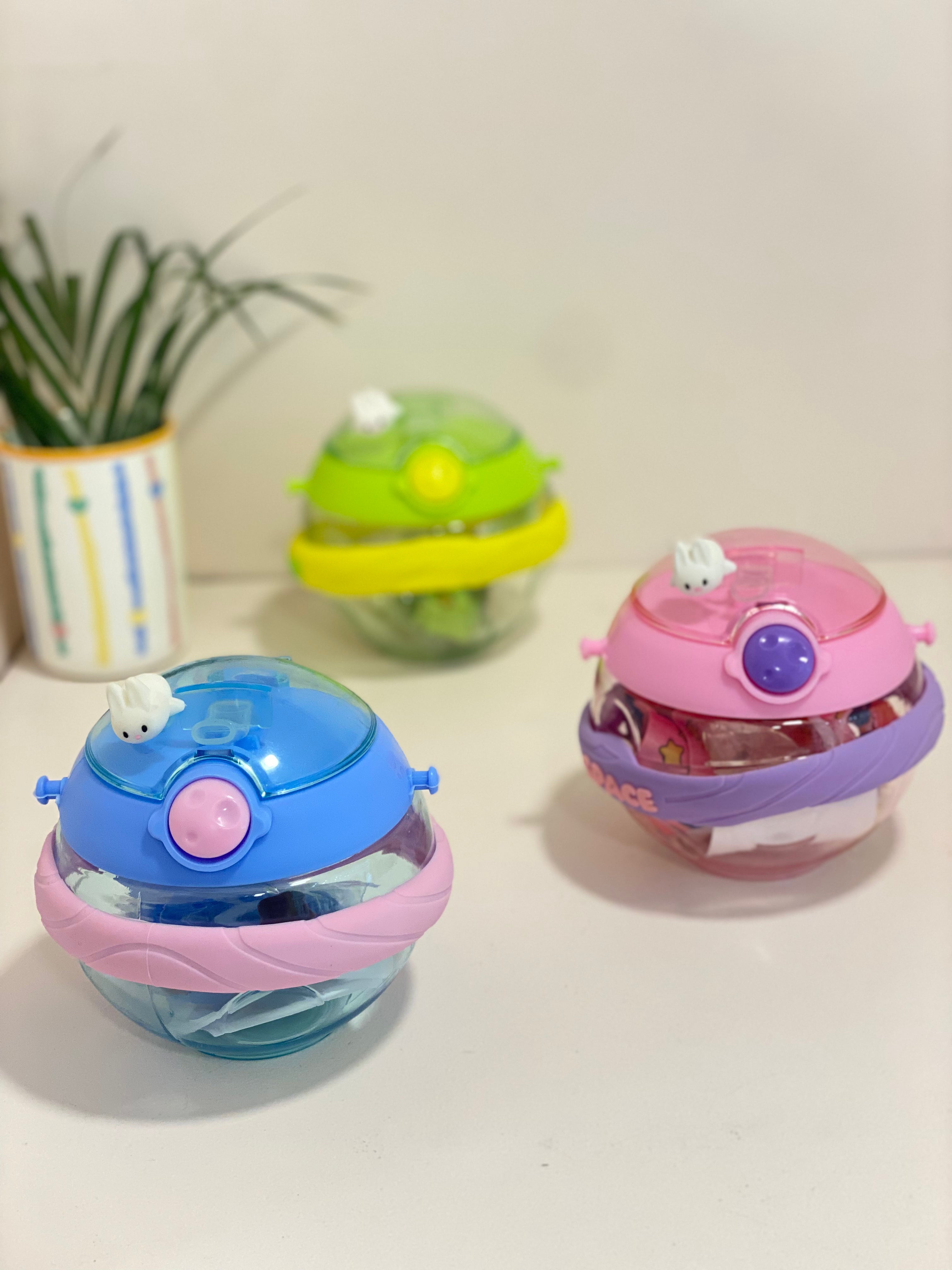 Futuristic Orbit Crossbody Water Bottle