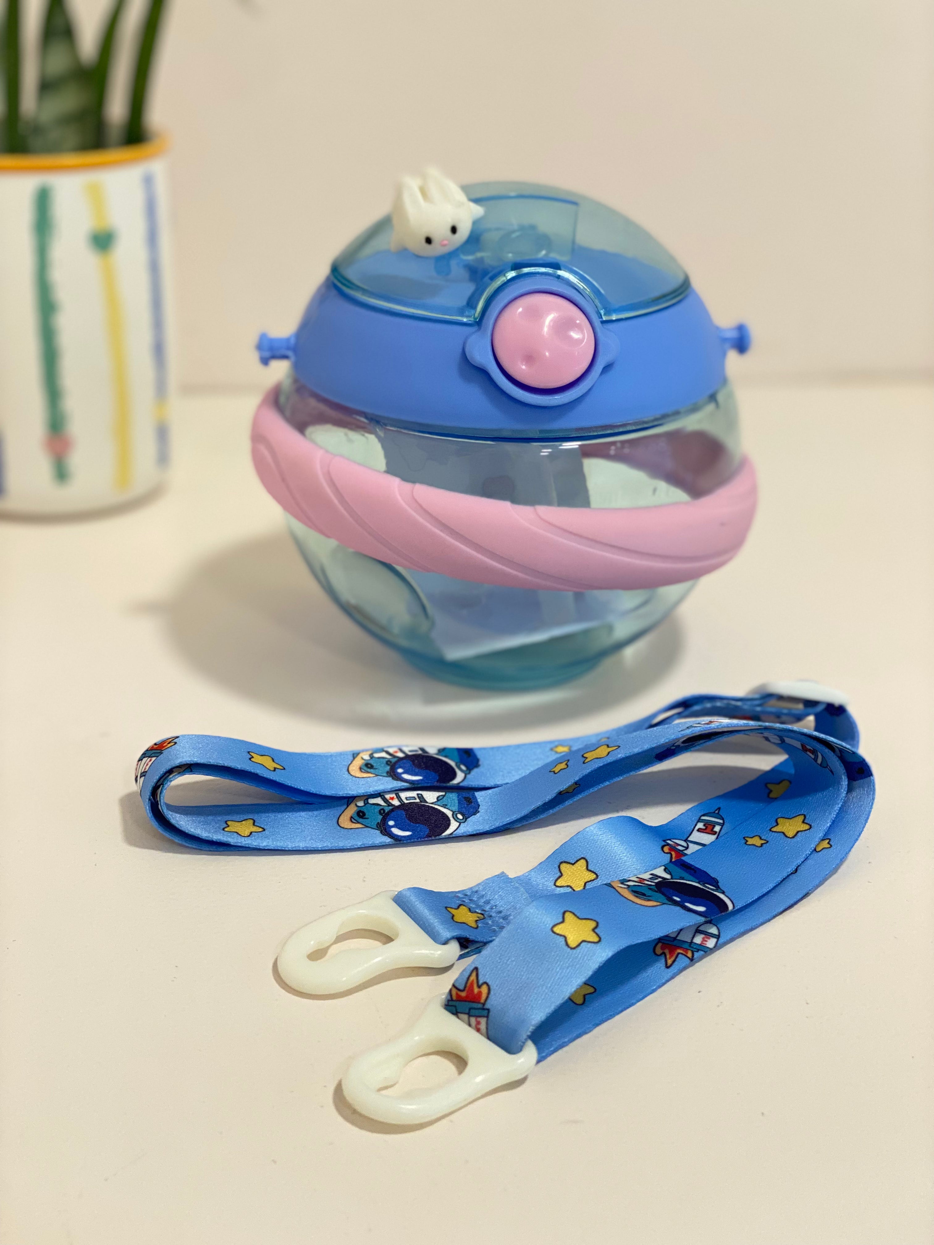 Futuristic Orbit Crossbody Water Bottle