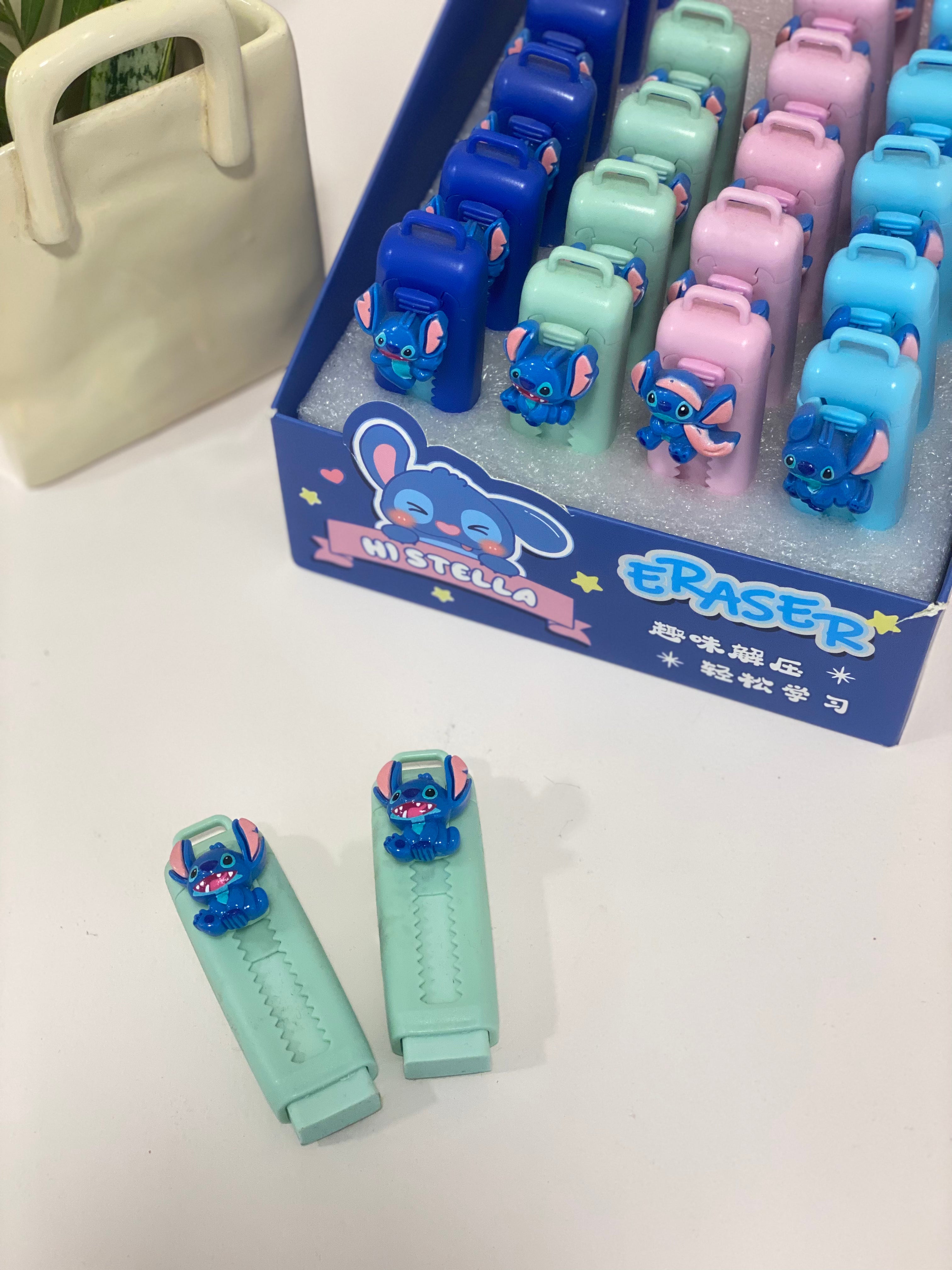Retractable Kawaii Character Pocket Eraser