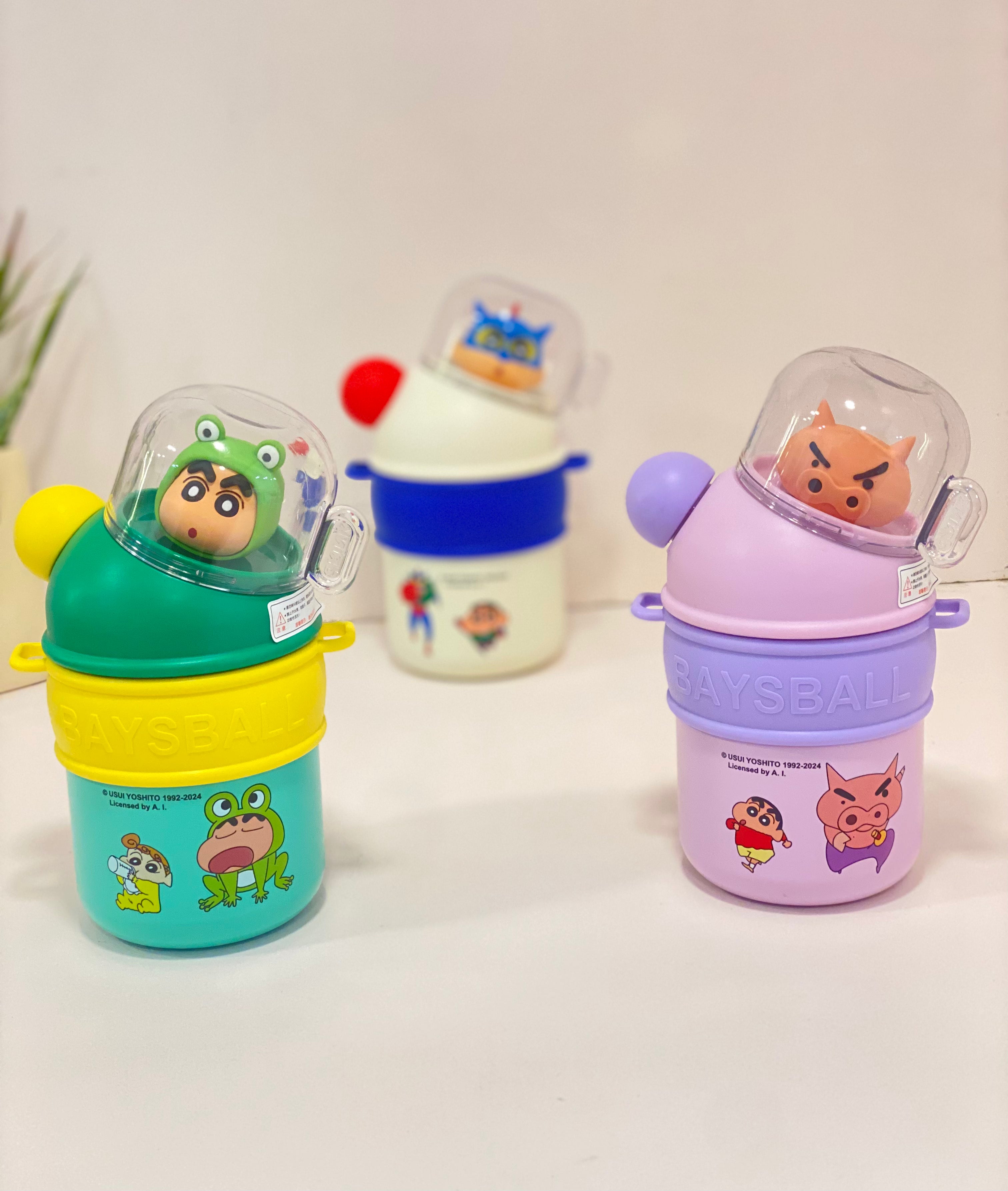 Pastel Shinchan Cosplay Thermos Flask