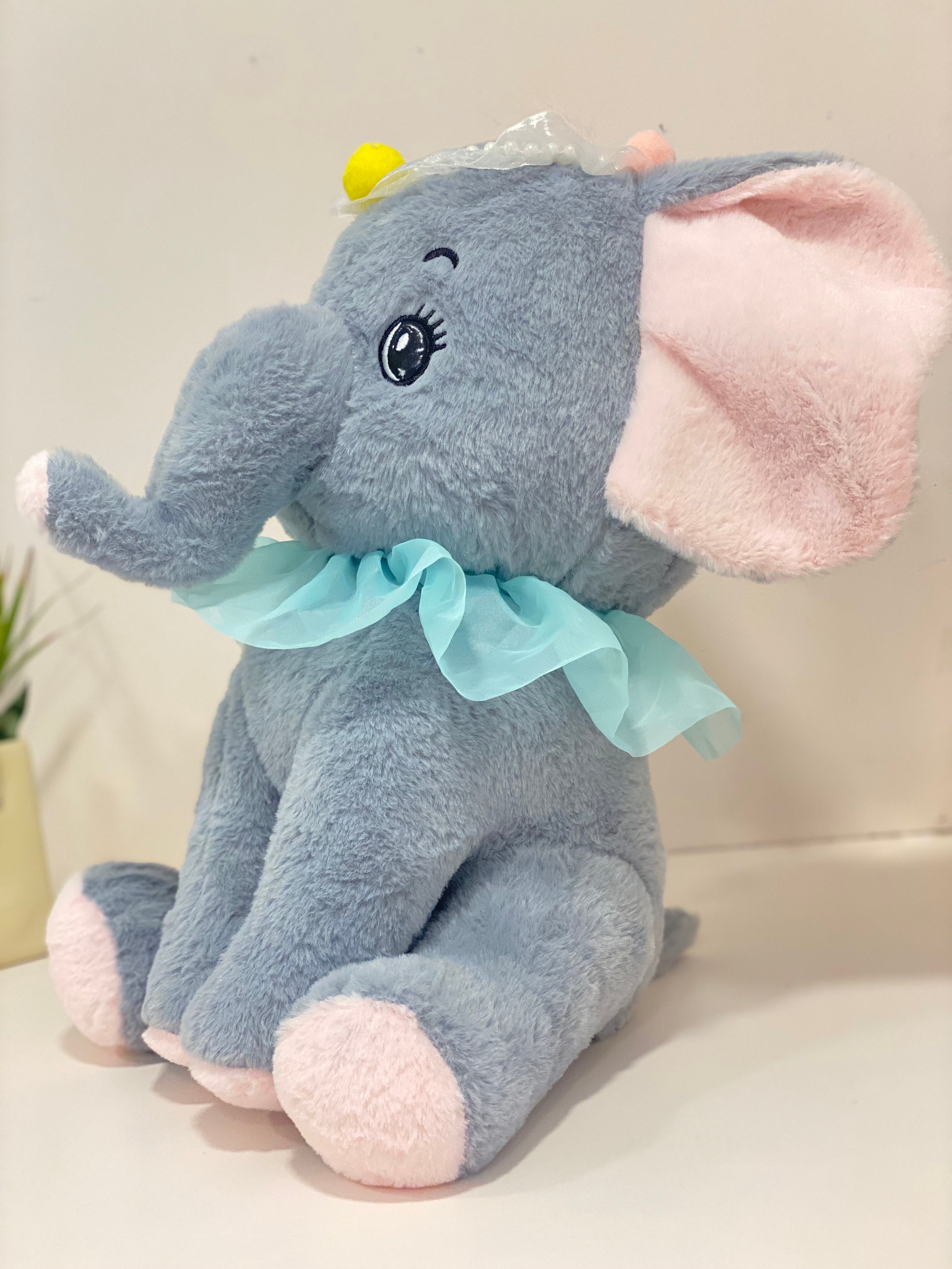 Plush Circus Elephant Character Toy