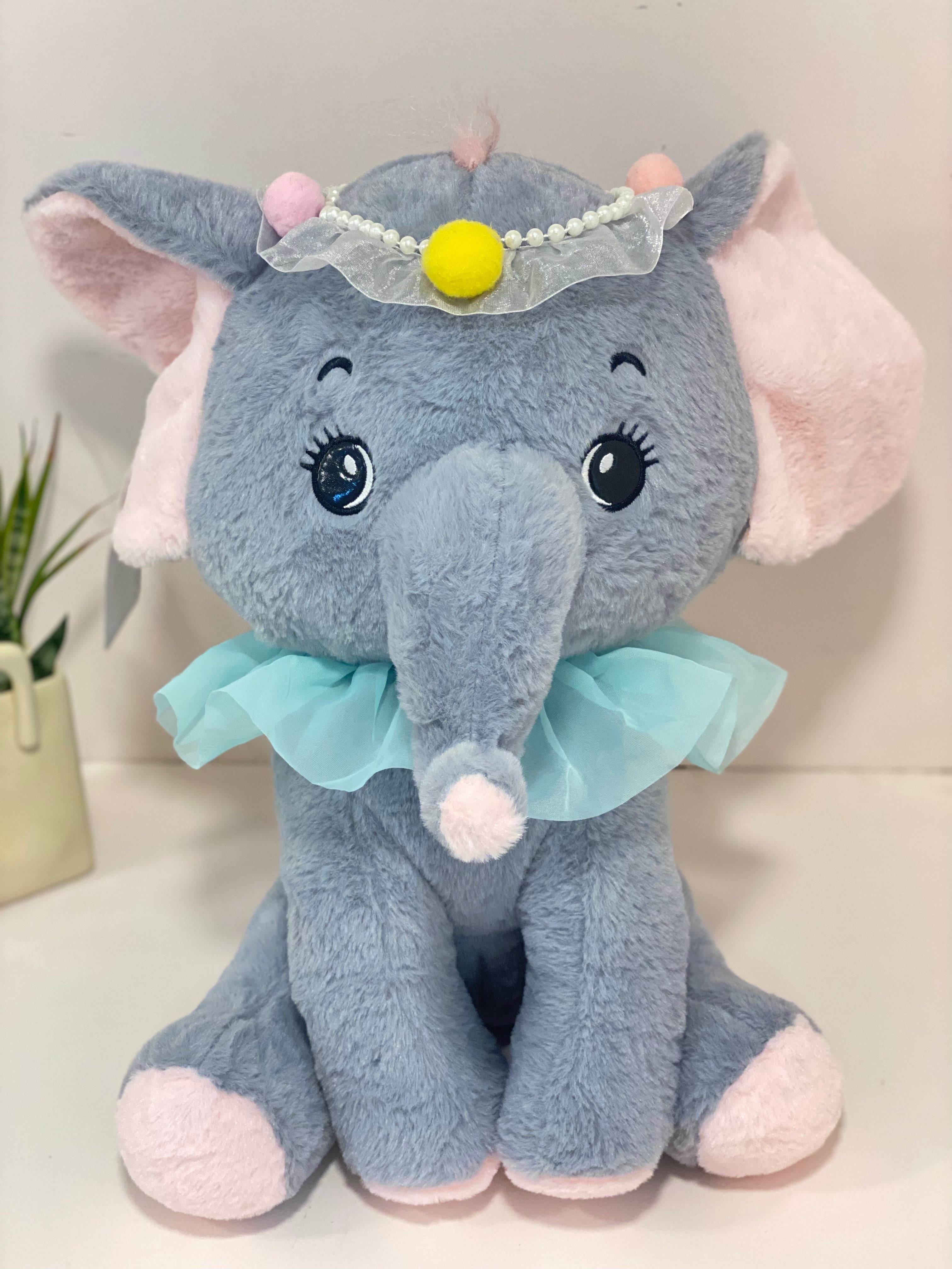 Plush Circus Elephant Character Toy