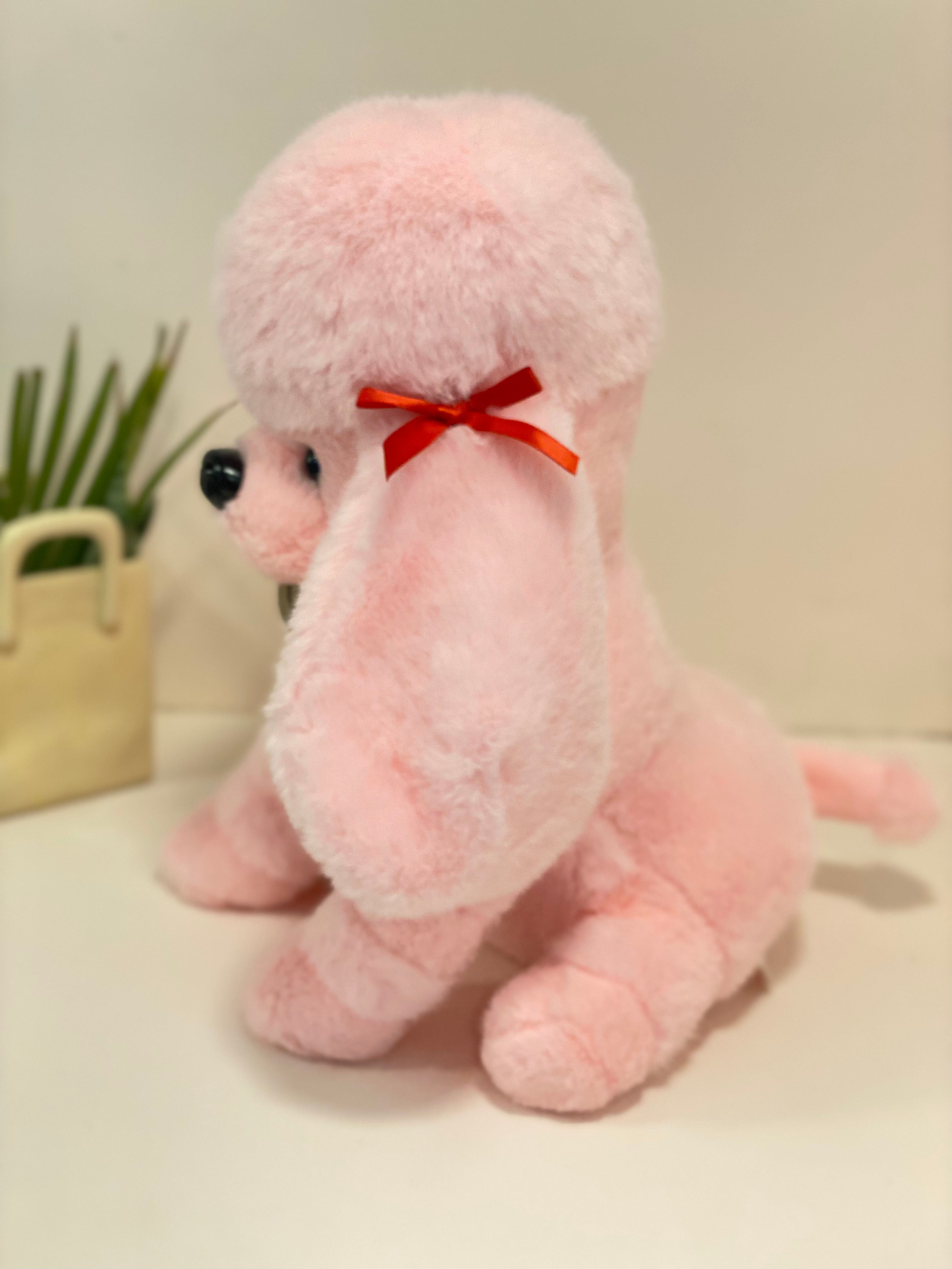 Pastel Parisienne Poodle Plush Toy