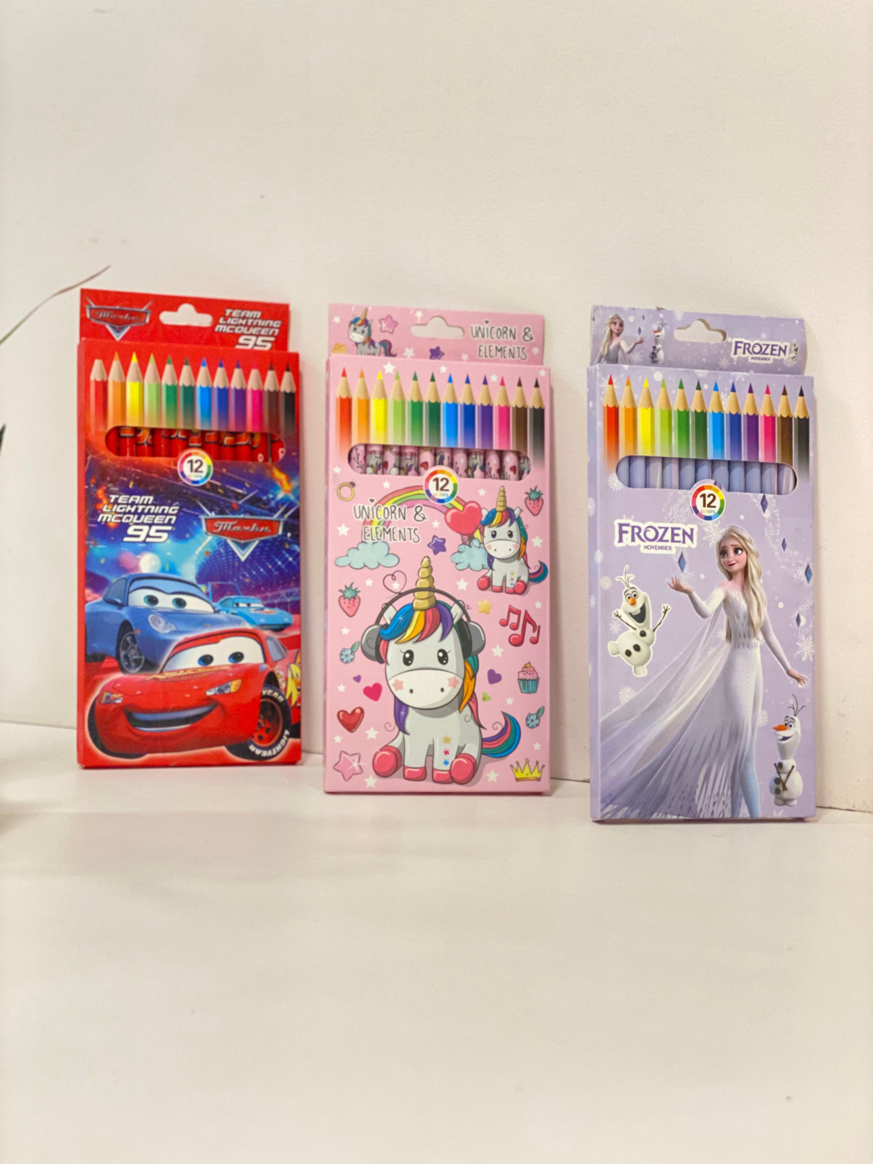 Character Pastel Drawing Colored Pencil Set