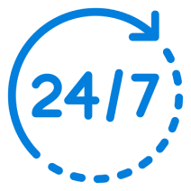 24/7 Support