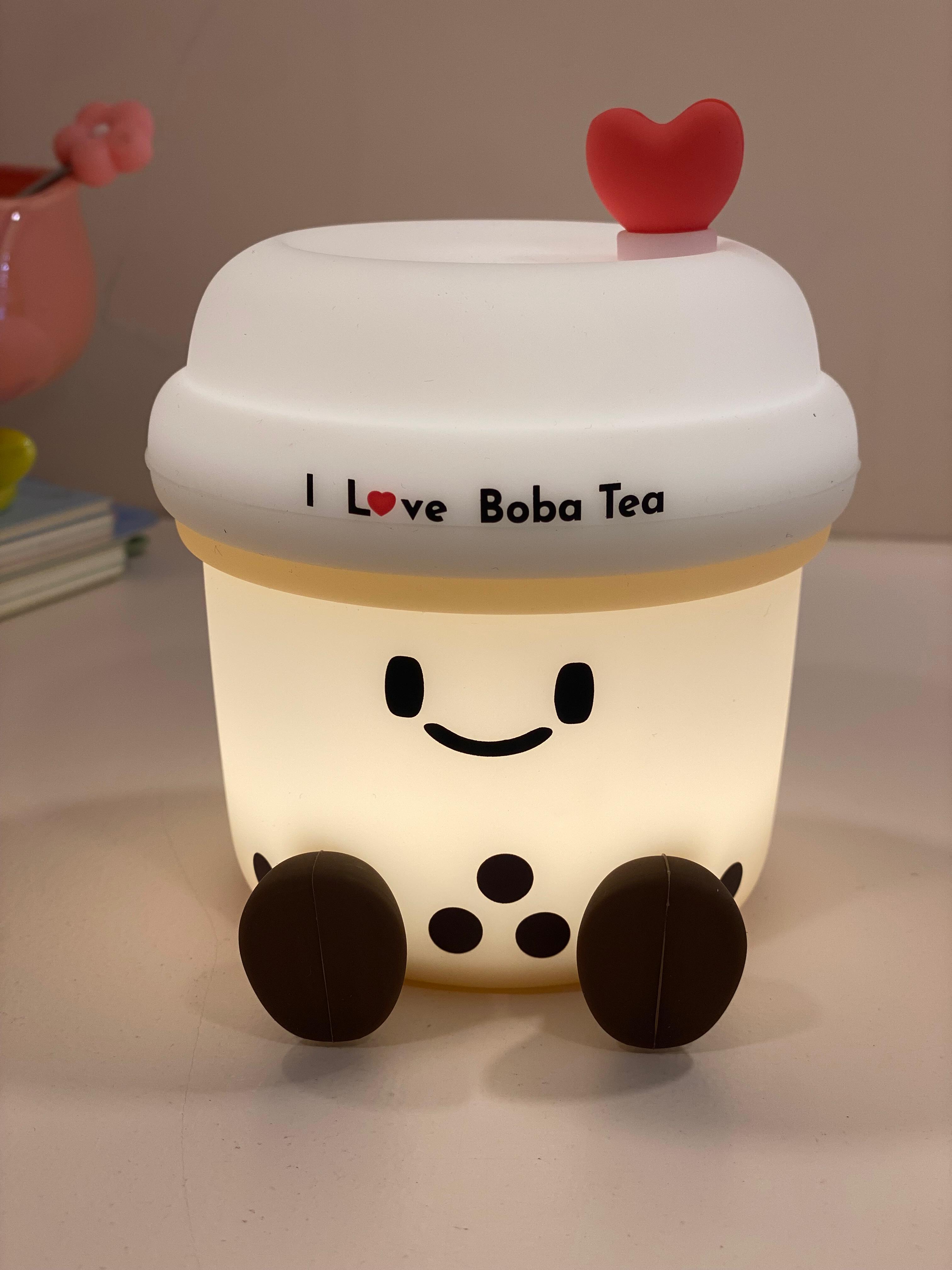 Squishy Silicone Touch Lamp – Cute Rechargeable Night Light