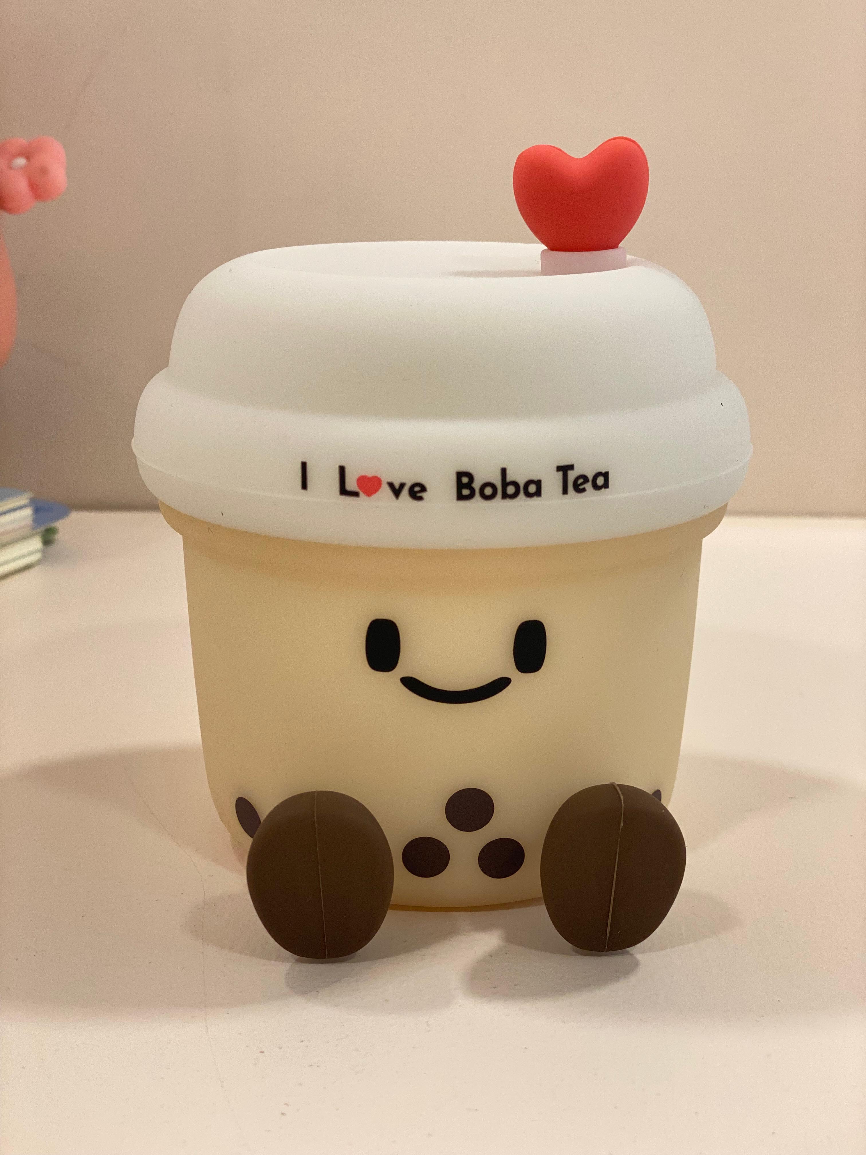 Squishy Silicone Touch Lamp – Cute Rechargeable Night Light