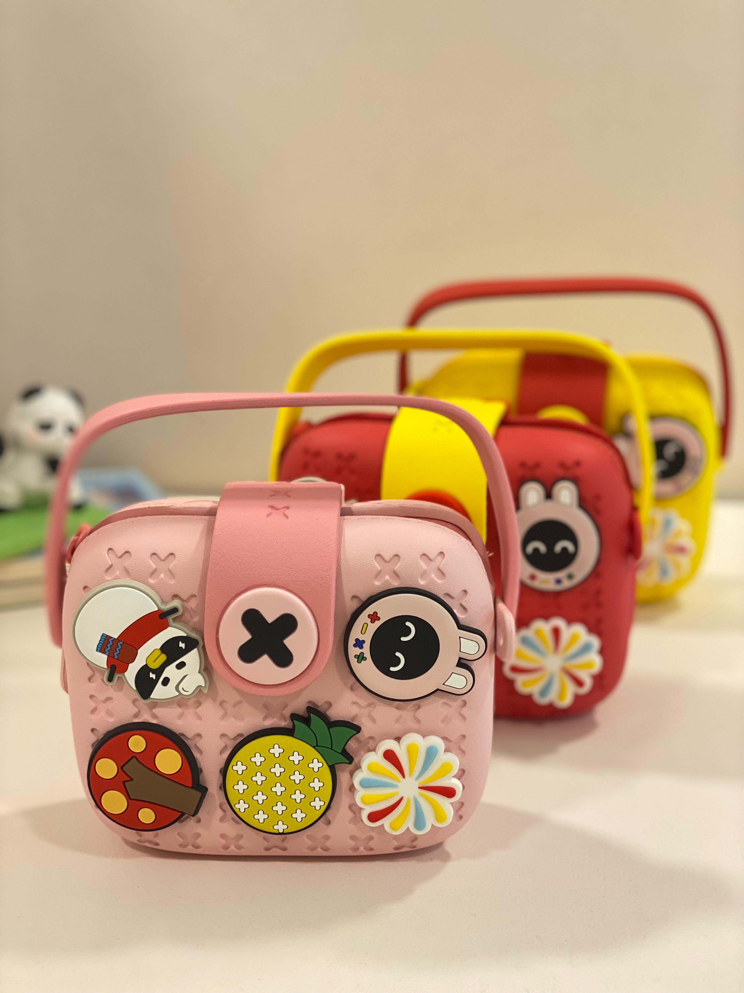 Cute Silicone Mini Sling Coin Pouch for Kids & Adults | Soft Carry Case with Strap