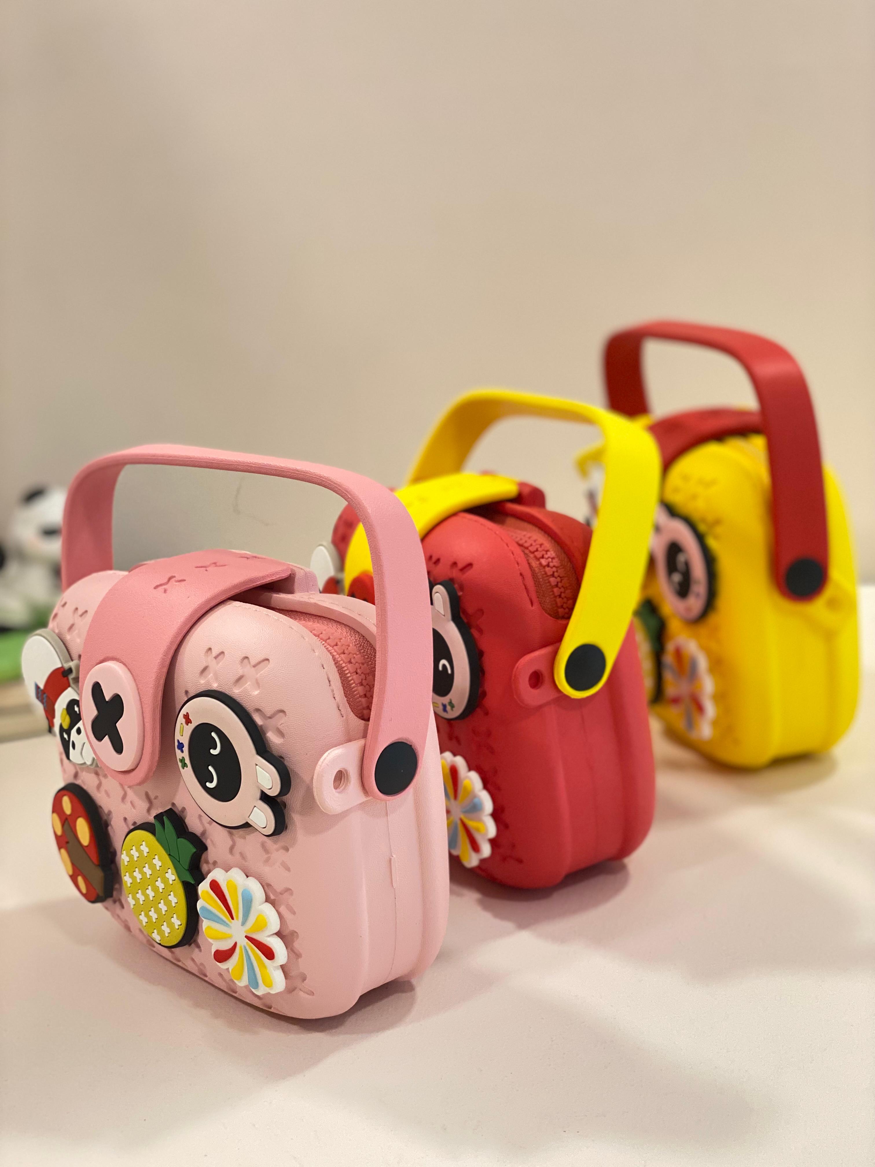 Cute Silicone Mini Sling Coin Pouch for Kids & Adults | Soft Carry Case with Strap
