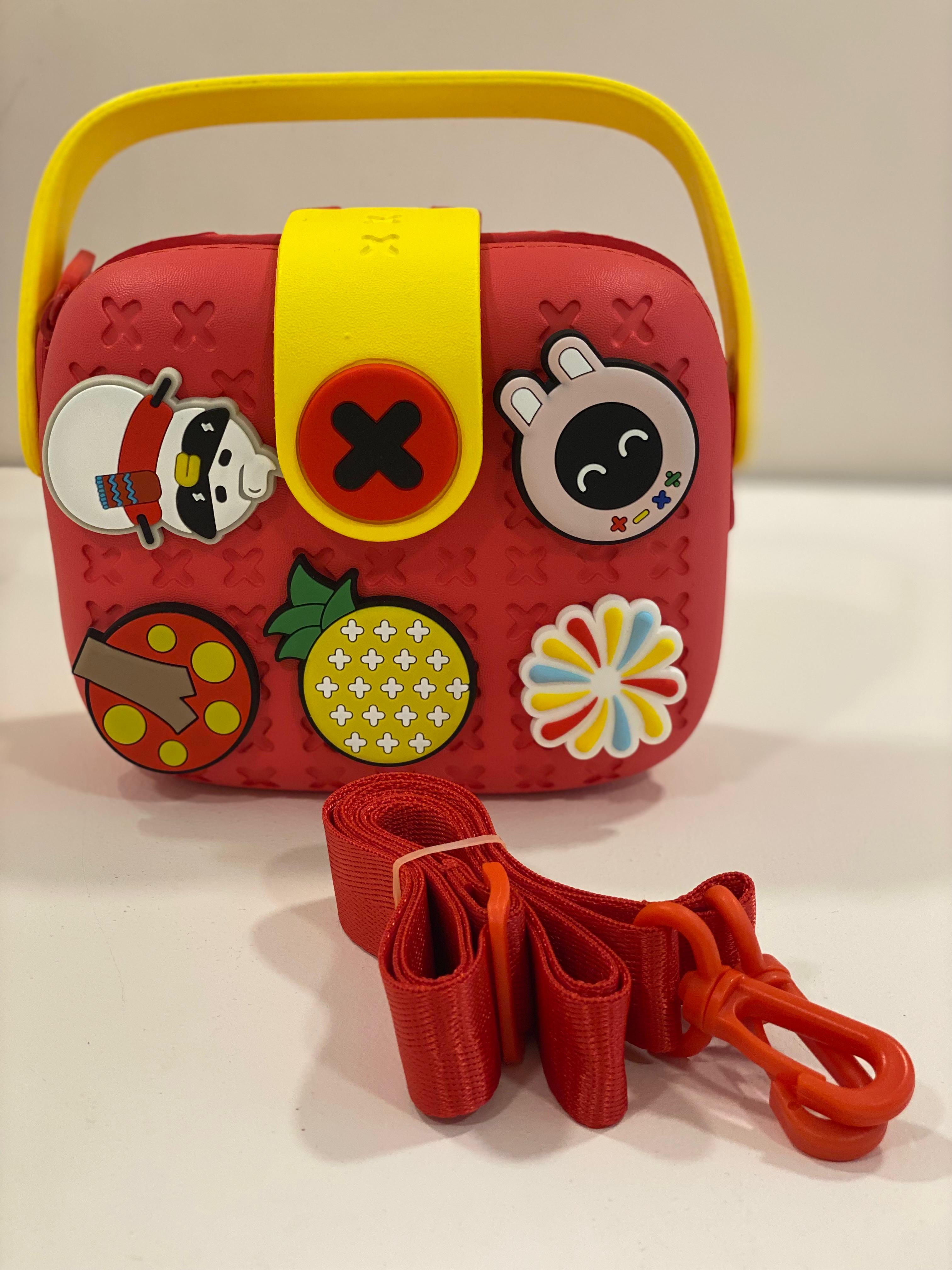 Cute Silicone Mini Sling Coin Pouch for Kids & Adults | Soft Carry Case with Strap