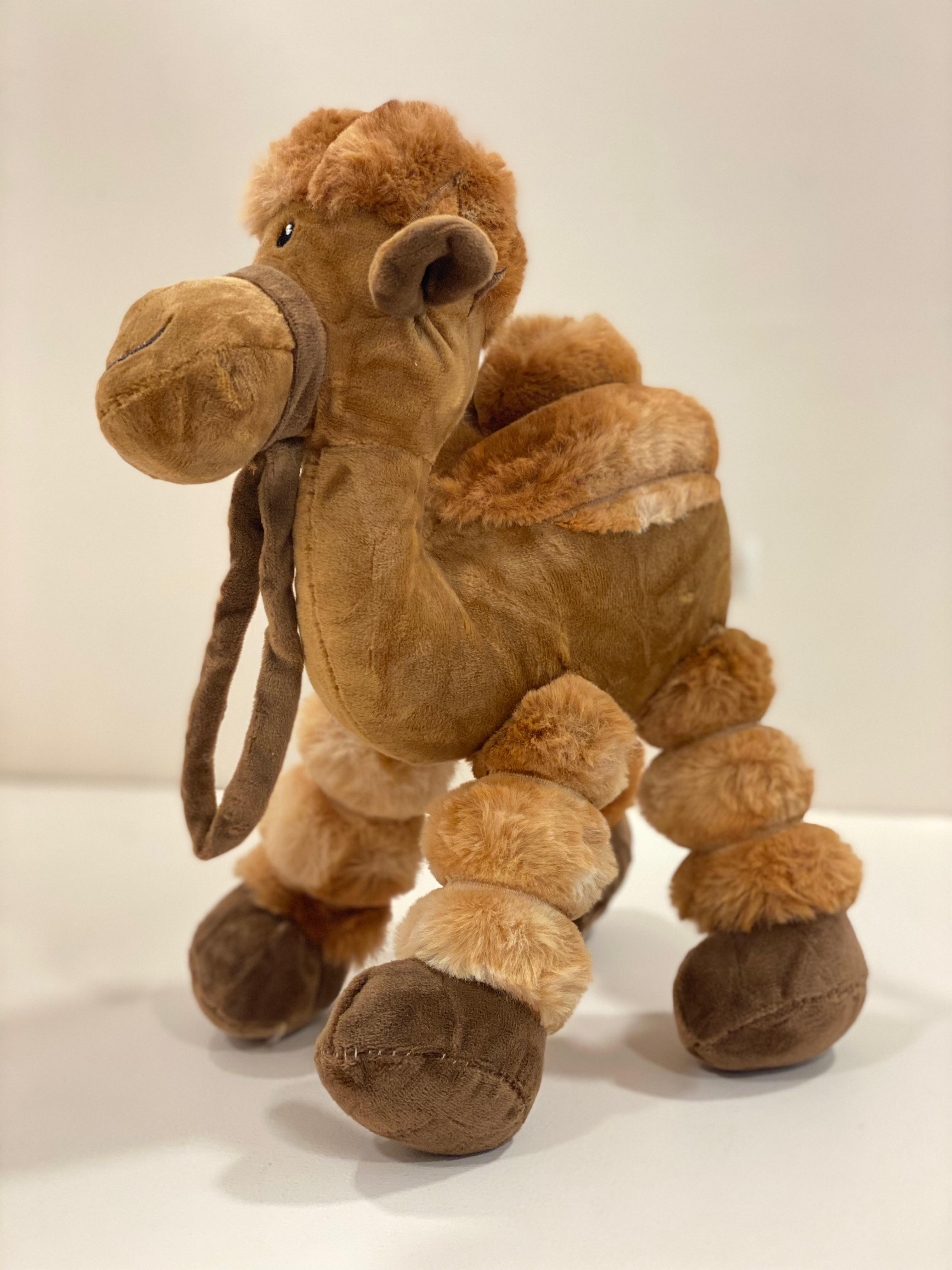 Cute Camel Soft Toy – Plush Camel Stuffed Animal for Kids & Home Décor