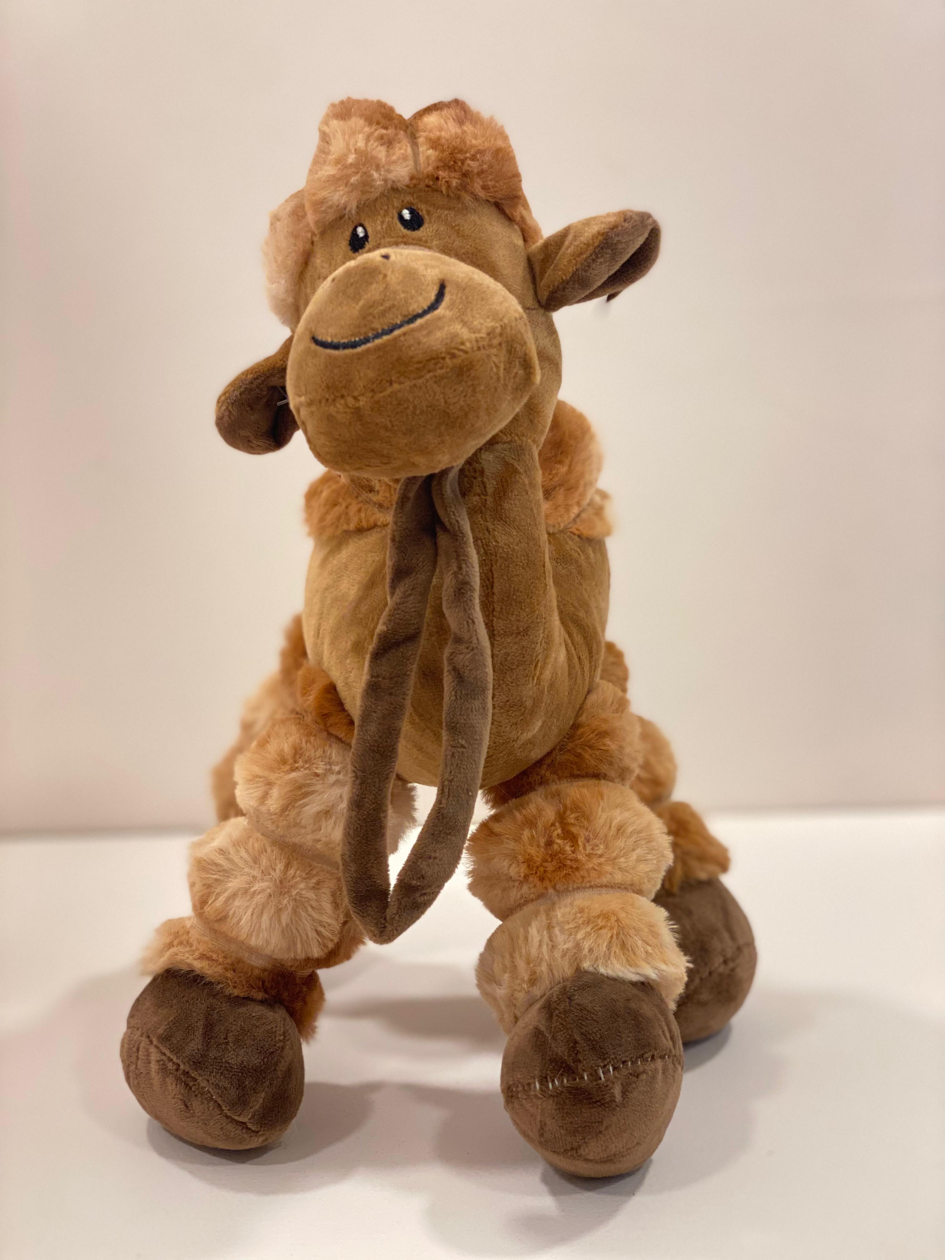 Cute Camel Soft Toy – Plush Camel Stuffed Animal for Kids & Home Décor