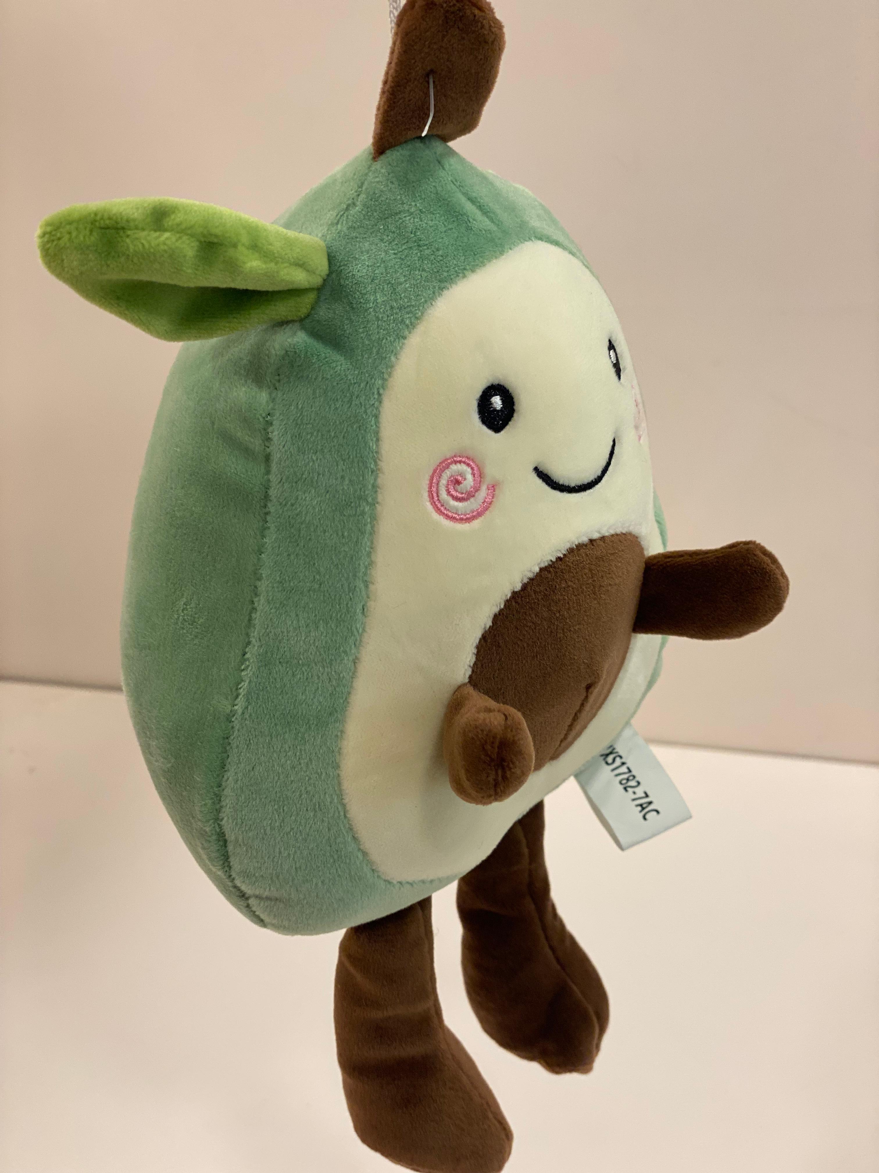 Cute Avocado Plush Toy with Dangly Legs – Soft Stuffed Cushion for Kids & Adults