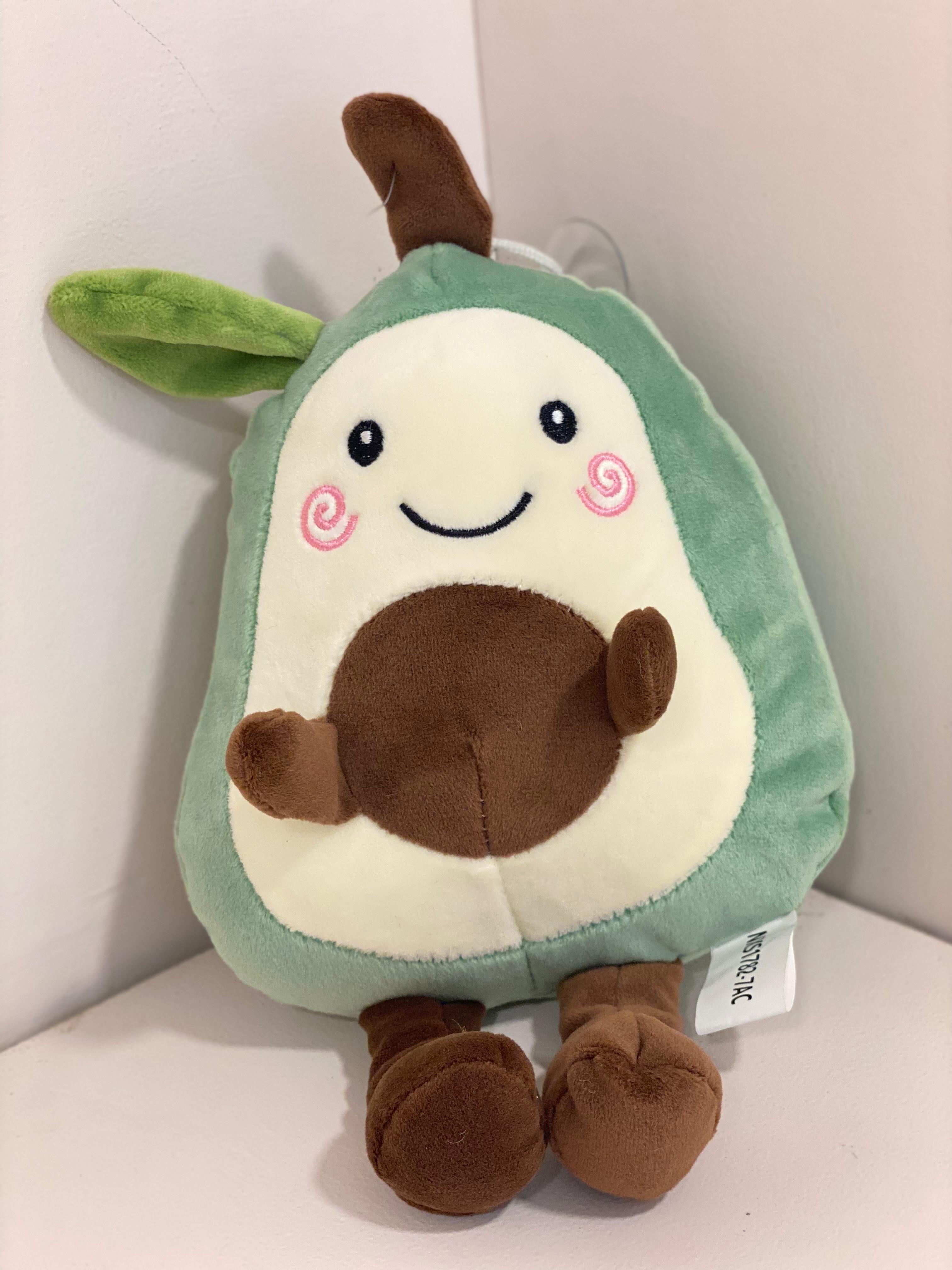 Cute Avocado Plush Toy with Dangly Legs – Soft Stuffed Cushion for Kids & Adults