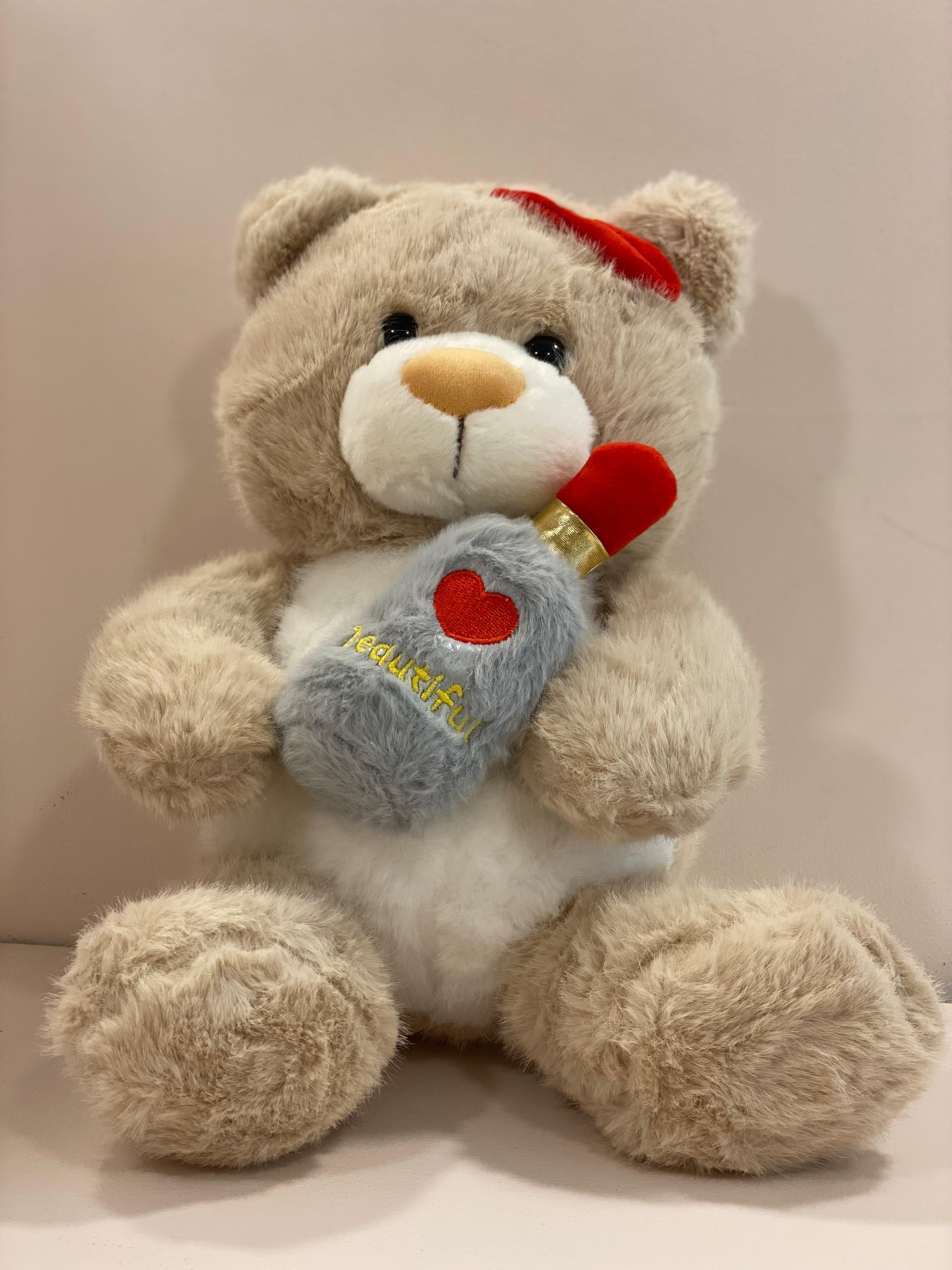 Cute Teddy Bear Soft Toy with Heart – Premium Plush Gift for Kids & Loved Ones