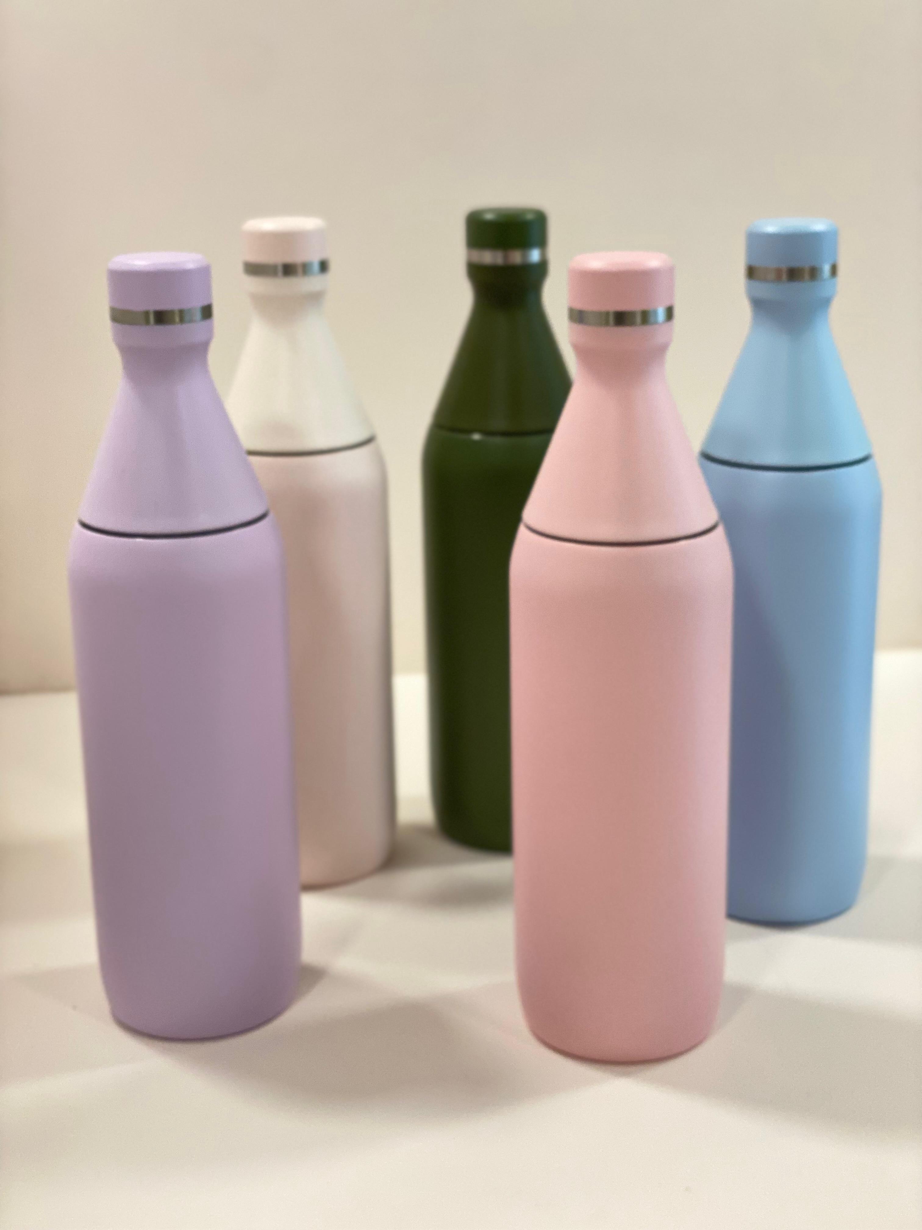 Pastel Stainless Steel Insulated Water Bottle (Leak-Proof, Reusable, Pastel Colours)