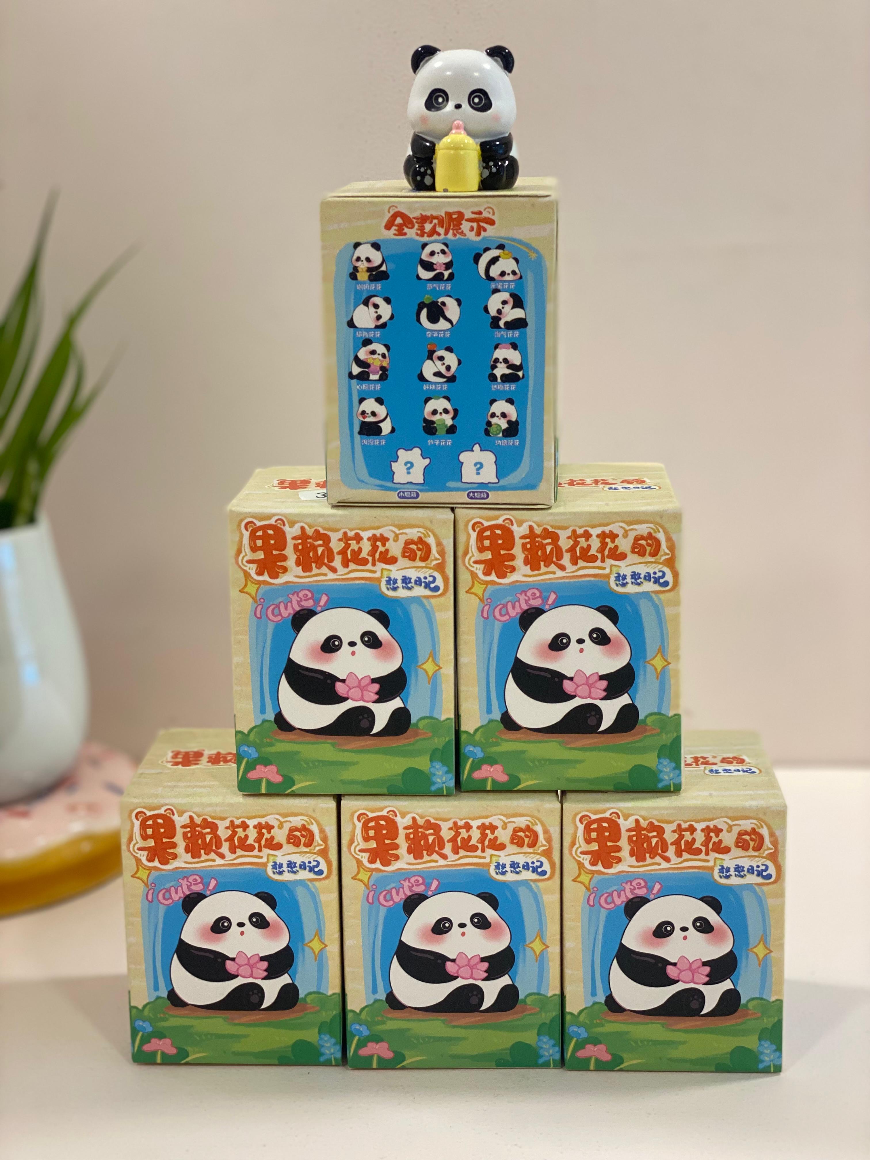 Cute Panda Blind Box Mini Figurines – Kawaii Collectible Panda Toys | Surprise Mystery Box Gift