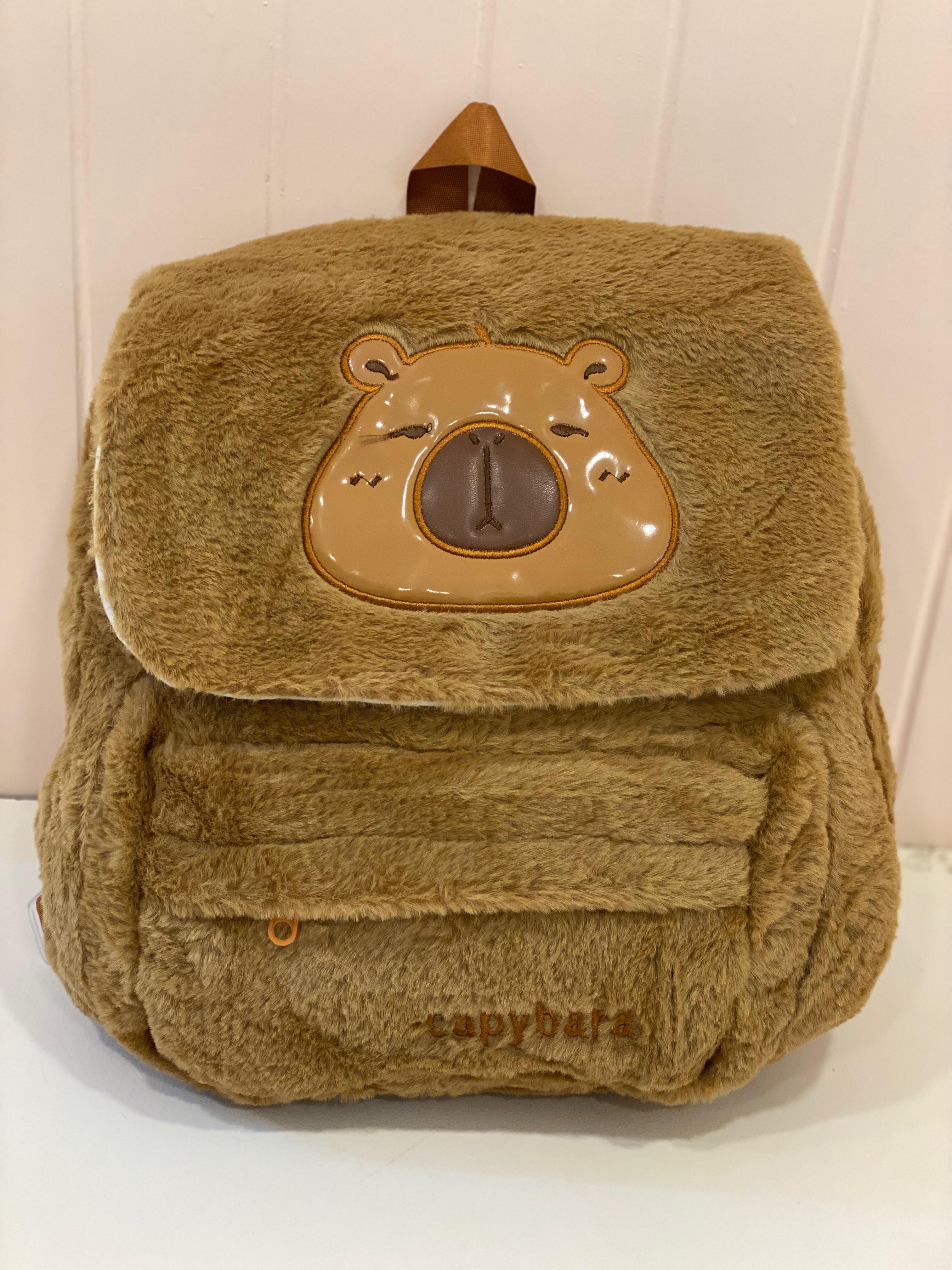 Cute Plush Character Backpack for Kids & Teens | Soft Cartoon School Backpack | Lightweight Travel & Daily Use Bag