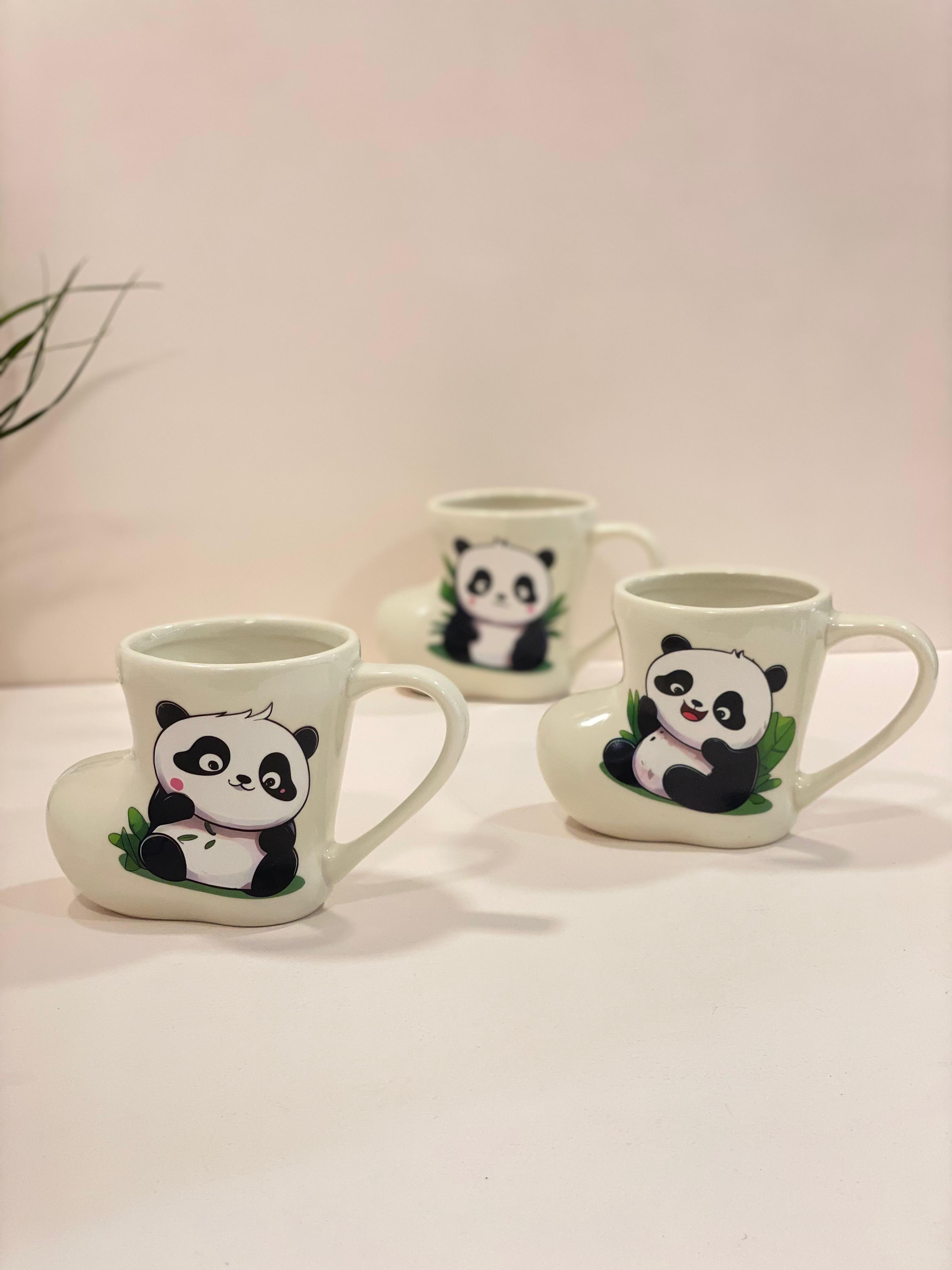 Cute Panda Ceramic Mug – Kawaii Cartoon Coffee & Milk Mug | Kids & Gift Mug
