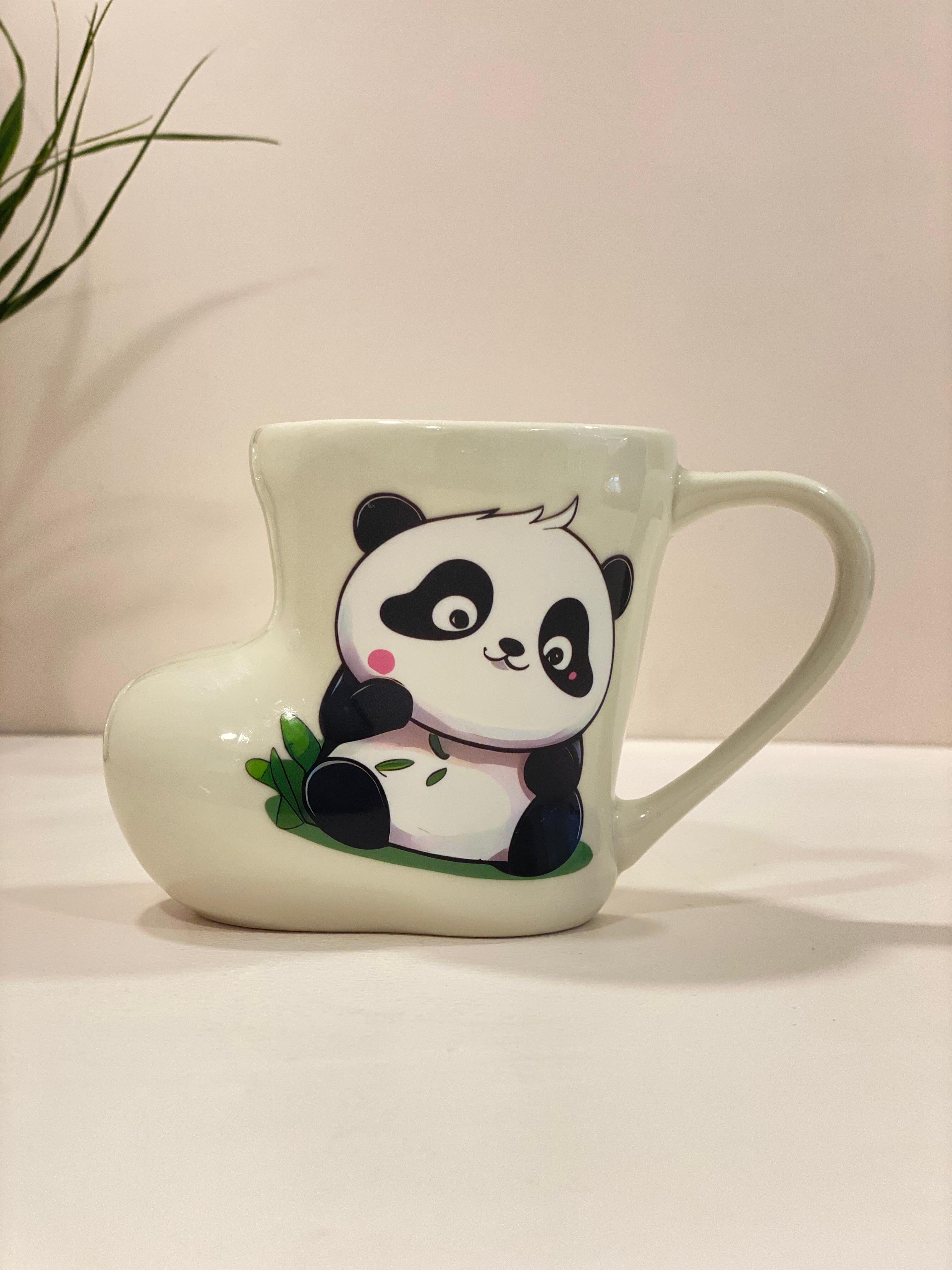 Cute Panda Ceramic Mug – Kawaii Cartoon Coffee & Milk Mug | Kids & Gift Mug
