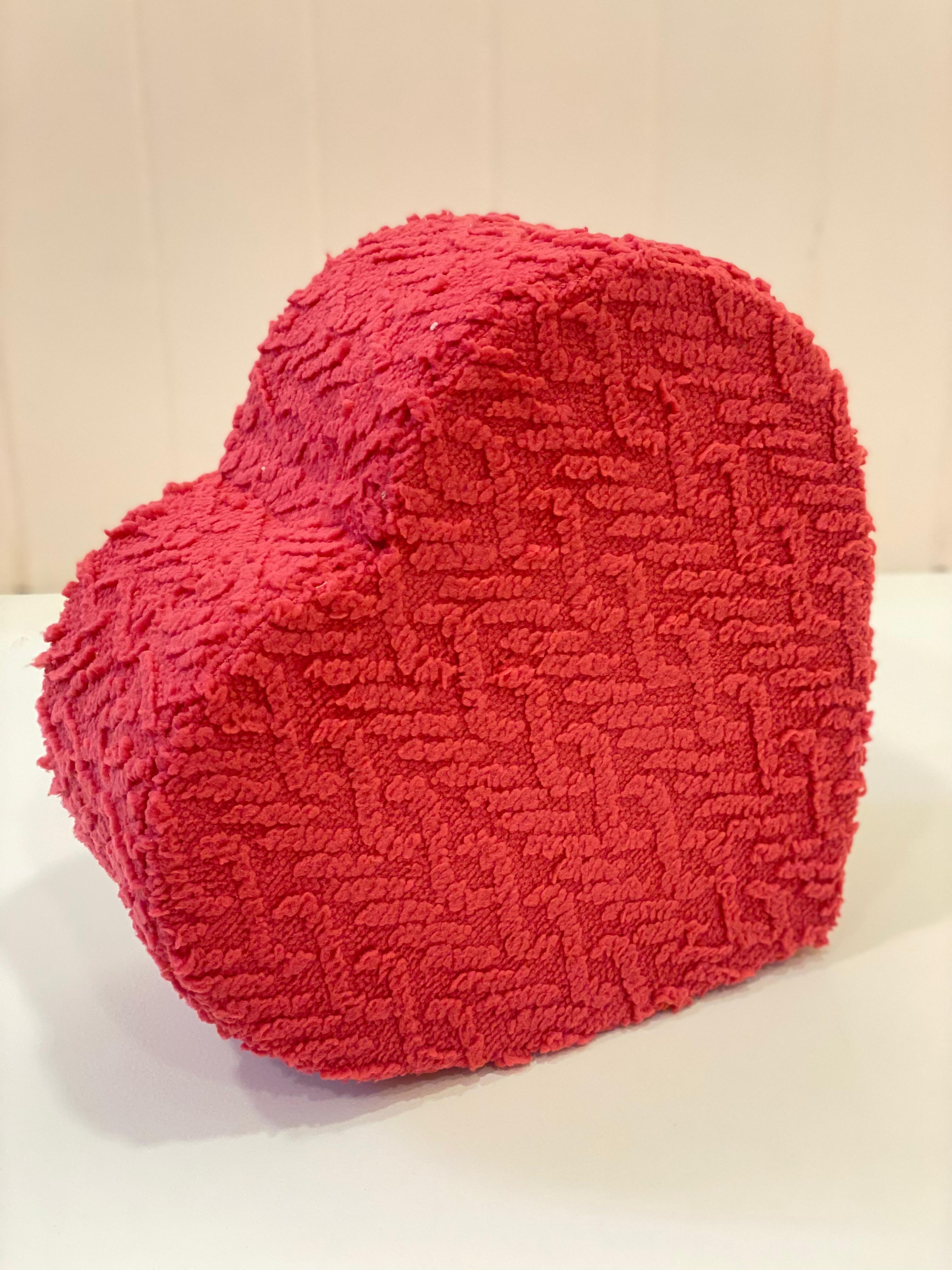 Luxury Fur Heart Storage Box – Plush Decorative Organizer | Heart-Shaped Storage Box